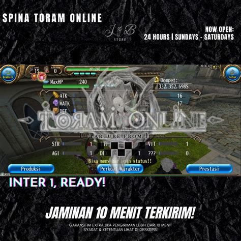 Jual Toram Spina Murah .